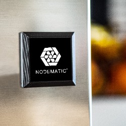 Touch Funk-Wandsender 2-Kanal 433 MHz ND-TXCW-2S Schwarz