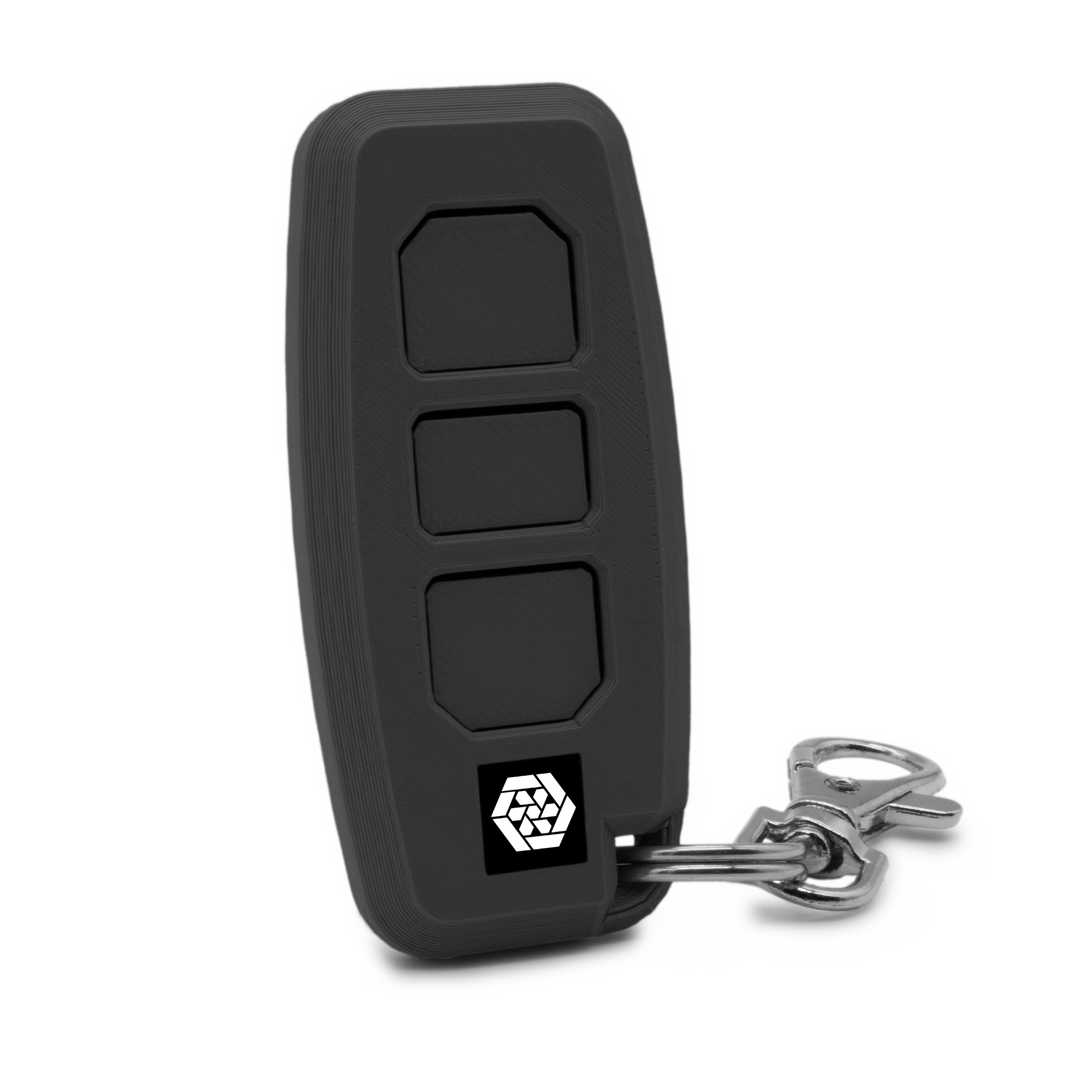 Wireless remote control 3-channel Rollingcode 433 MHz ND-HXC-3S Black