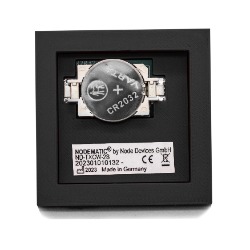 Touch Wireless Wall Transmitter 2-Channel 433 MHz ND-TXCW-2S Black