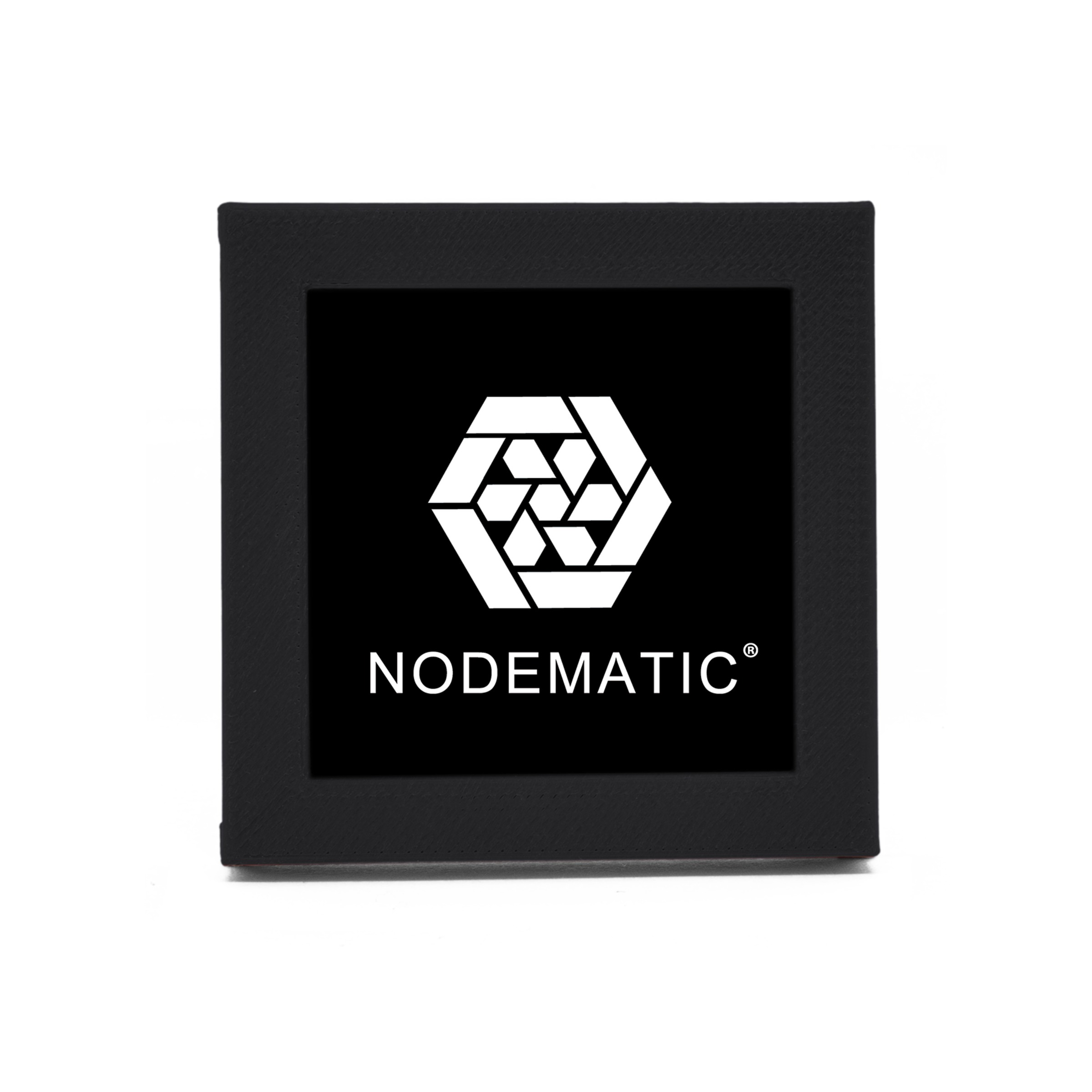 Touch Wireless Wall Transmitter for Flush Mounting 2-Channel 433 MHz ND-TXCE-2S Black